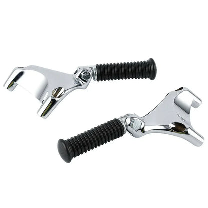 Chrome Passenger Foot Peg Mount for Harley Sportster 883 1200 (2004-2013)