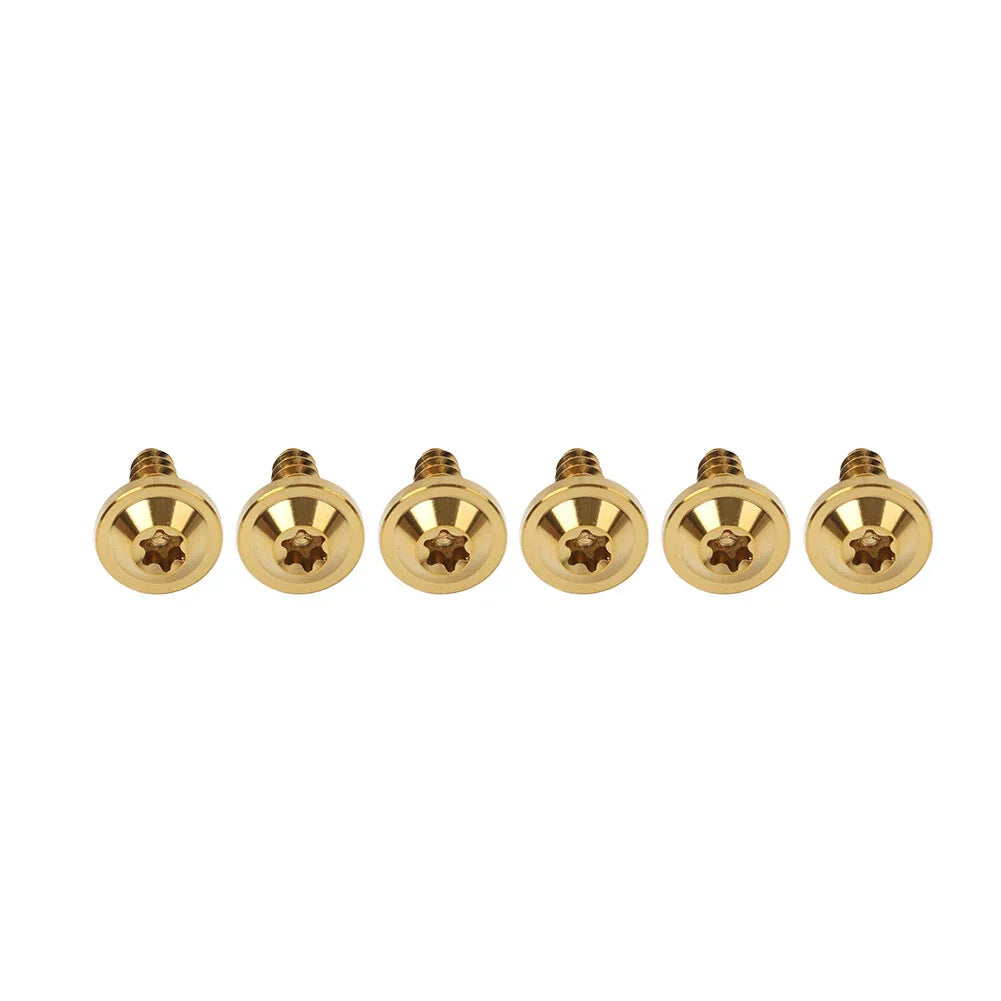 6 x M5x15mm Titanium Torx Head Self Tapping Screws for Fastening