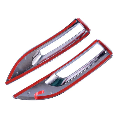 2 x Car Rear Bumper Fog Light Covers for Nissan Sylphy (2013-2015)