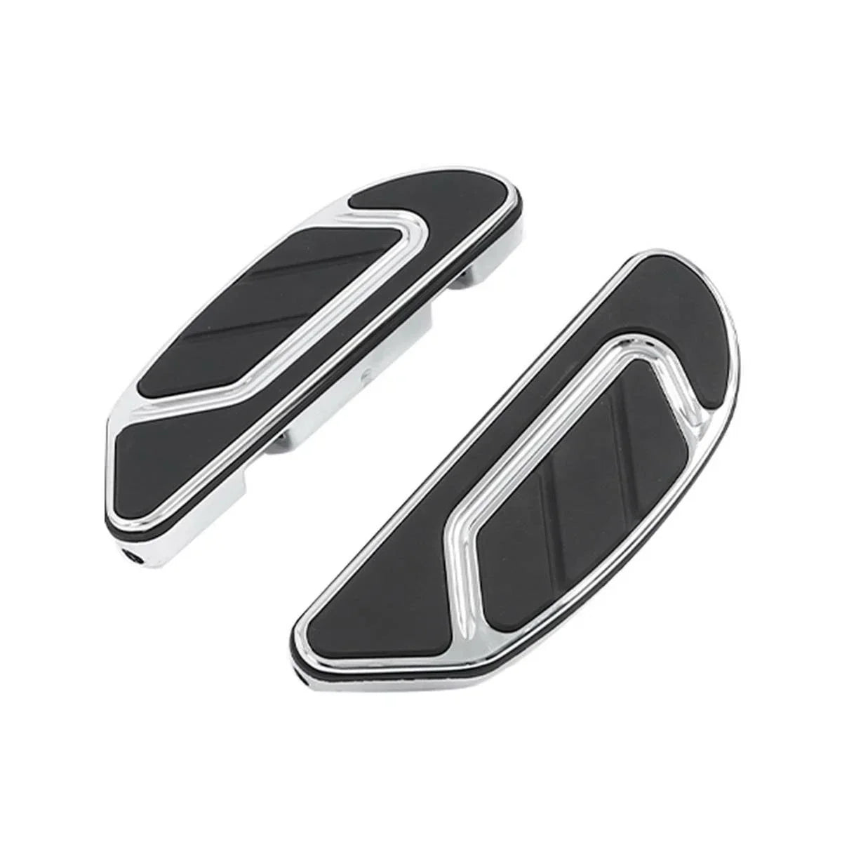 Chrome Passenger Floorboard Footboard for Harley Road Street Glide (1986-2024)