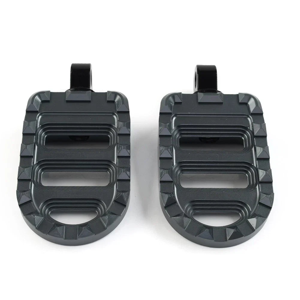 Front Footrests Pegs for Harley Softail Dyna Road King Electra Glide