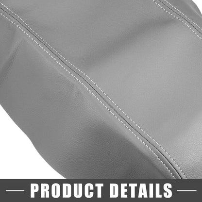 Car Center Console Armrest Cover Trim for Hyundai Sonata (2015-2019) Gray