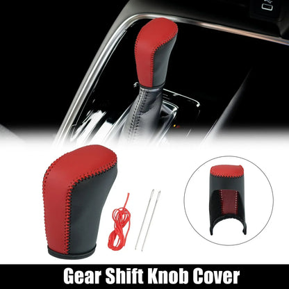 Car Gear Shift Knob Cover for Honda Accord (2018-2022) - 1 x Black Red