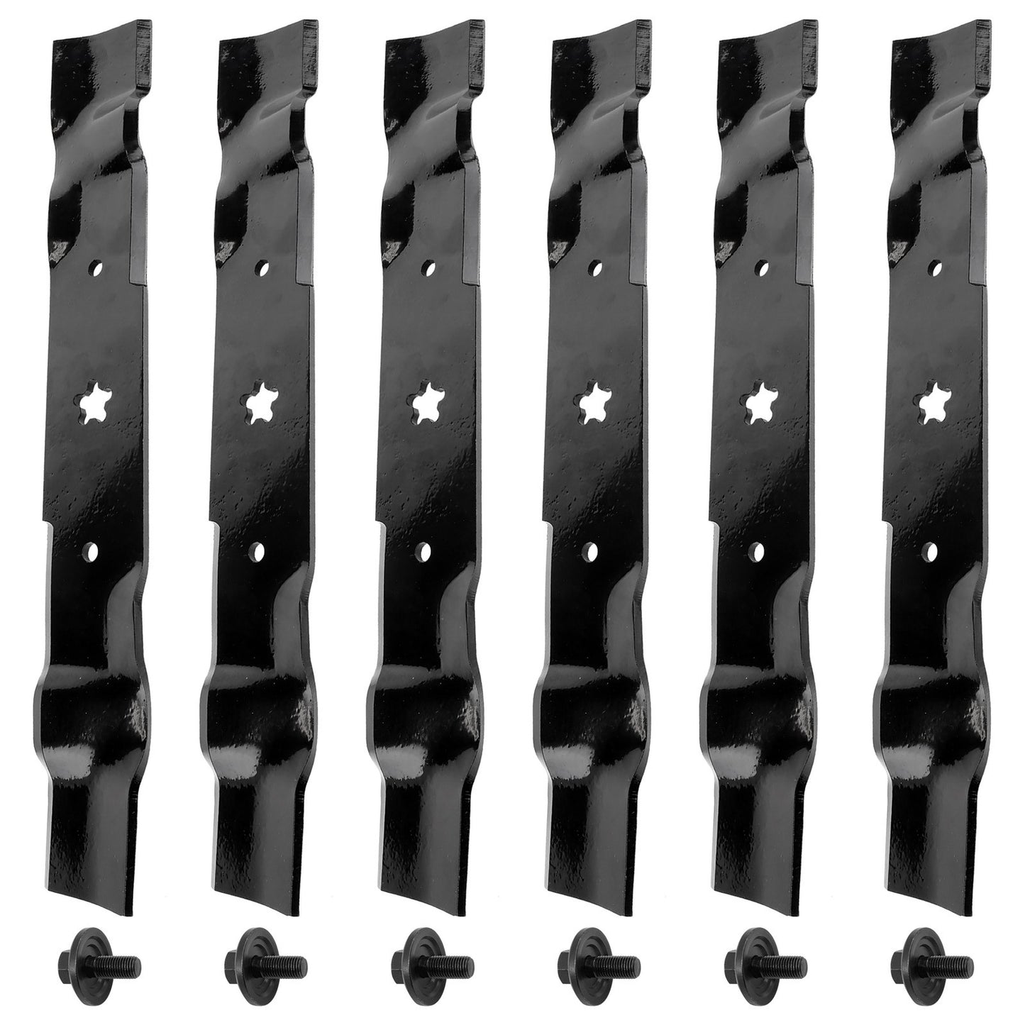 Deck Blade and Bolt Kit for Husqvarna LGTH2454 YTH24V54 (2005–2018)