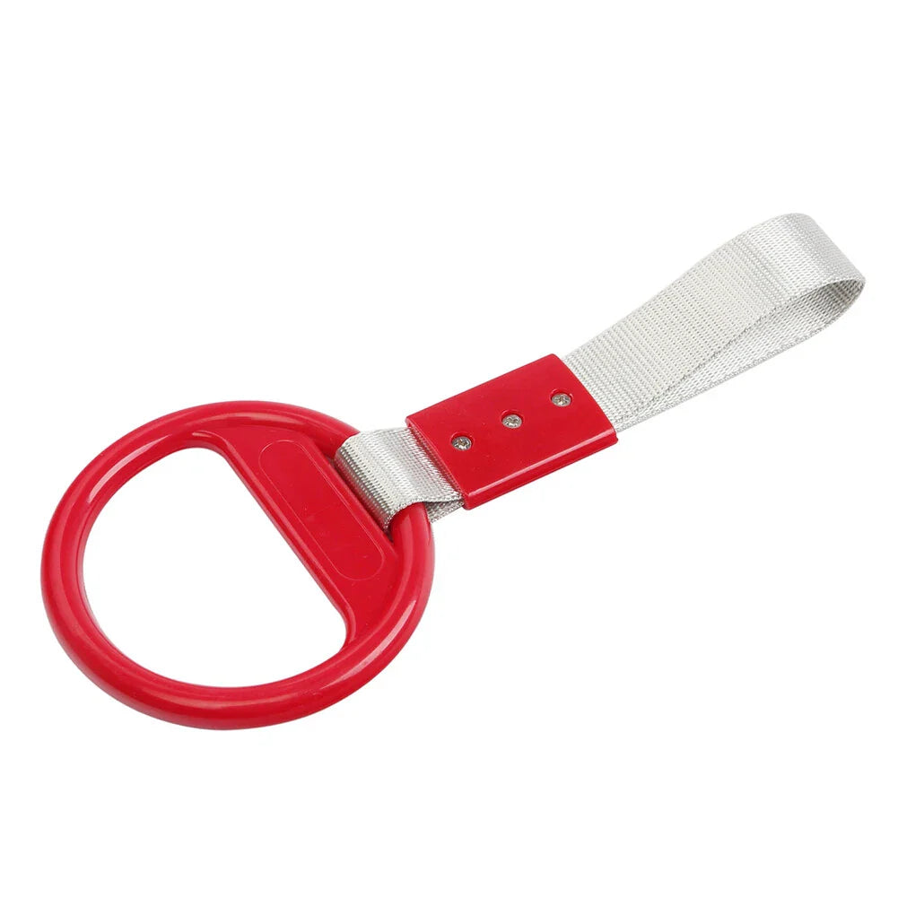 Red Ring Train Bus Handle Hand Strap Drift Charm Tools