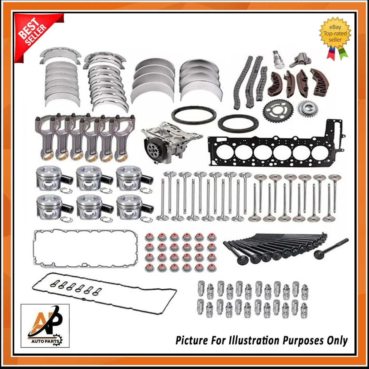 Engine Rebuild Kit for BMW 3 Series N57 3.0L Diesel (2007–2016)