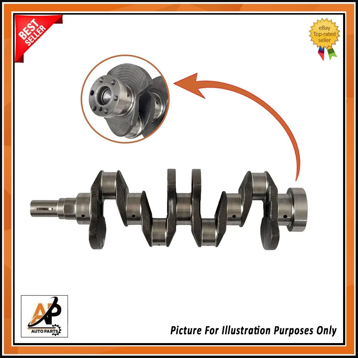 Crankshaft Replacement for Mitsubishi L200 2.5D (4D56T) 1996–2006
