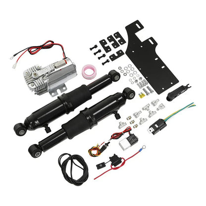 Rear Air Ride Suspension for Harley Touring Bagger Road King Glide (1994-2024)