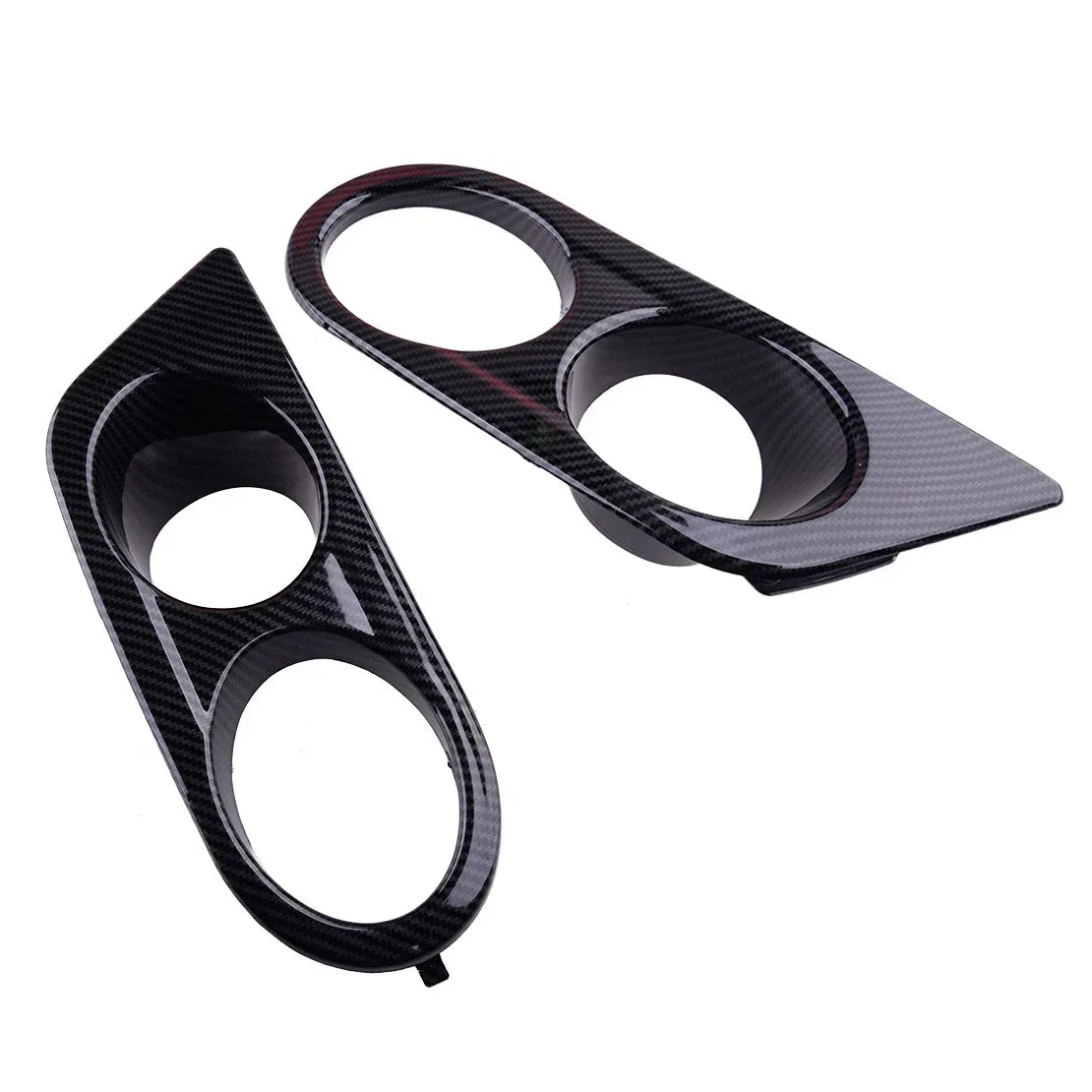 2 x Fog Light Covers Carbon Fiber Style for BMW E46 M3 (2001-2006)