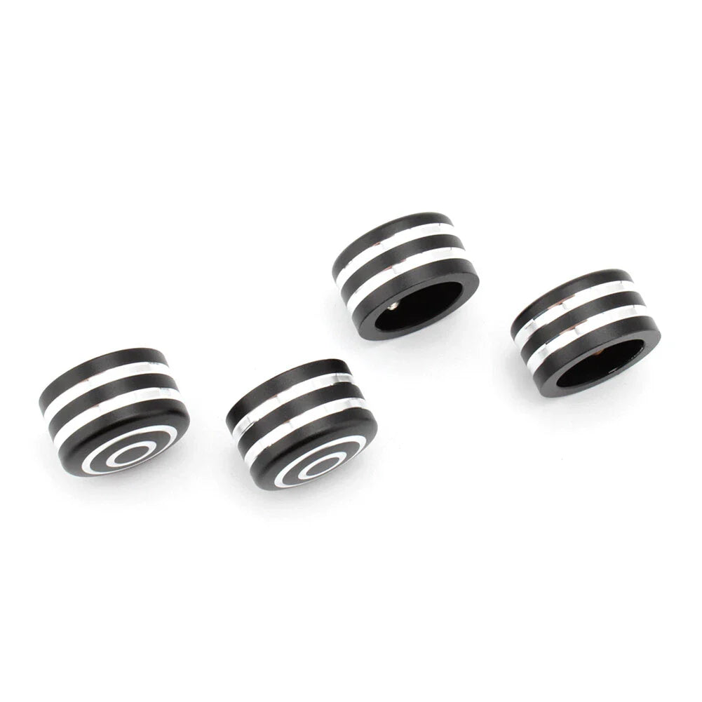4 x Billet Aluminum Head Bolt Cover Caps for Triumph T120 Thruxton (2016-2023)