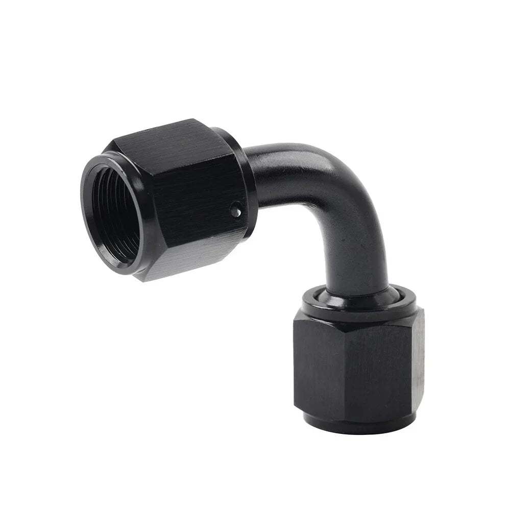 6AN Female to Female 90�� Swivel Coupler Fitting Adapter Connector