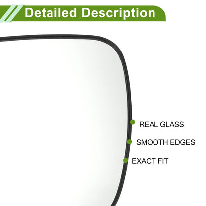 Heated Left Side Mirror Glass for HYUNDAI I30 GD (2012-2017)