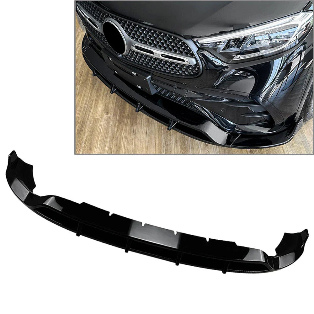 Front Bumper Spoiler Lip for Mercedes Benz GLC Class X254 (2023 - )