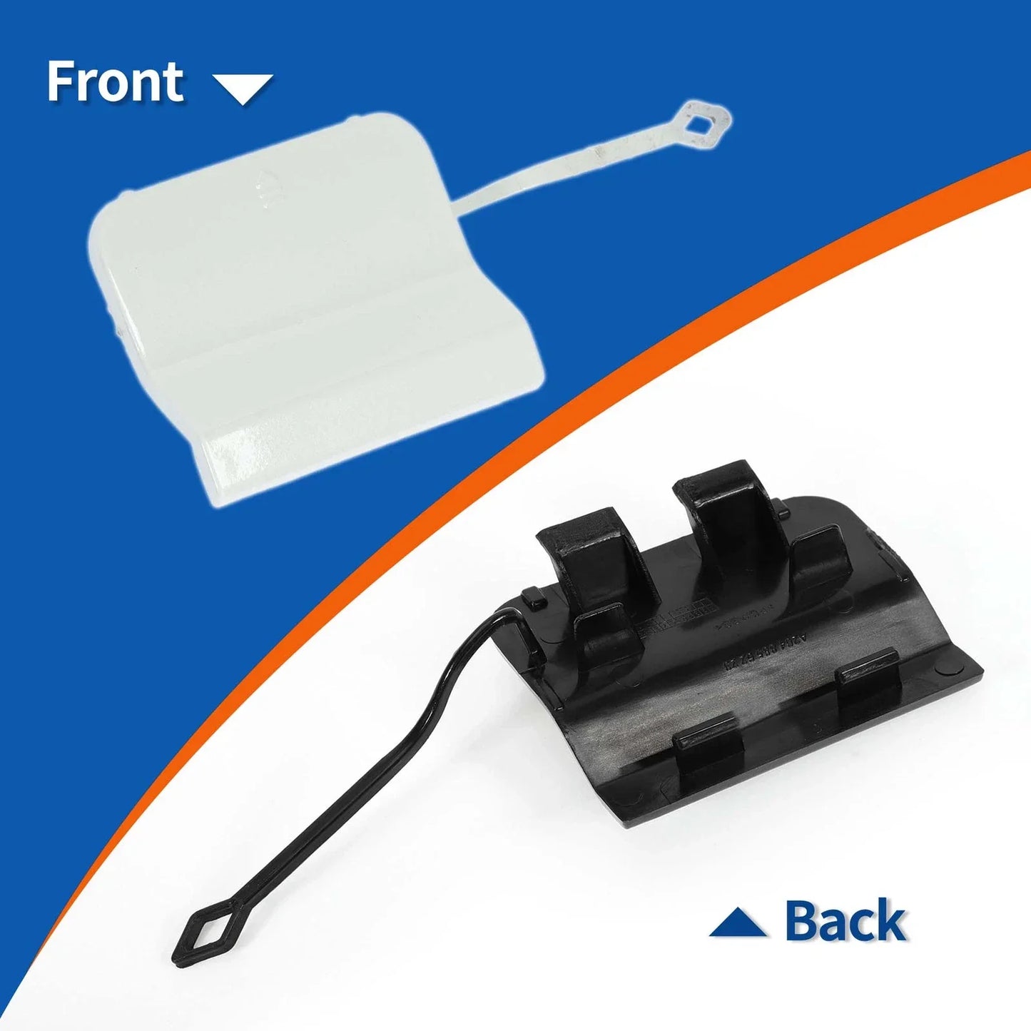 Rear Tow Hook Cover for Mercedes-Benz C-Class W204 (2012-2015)