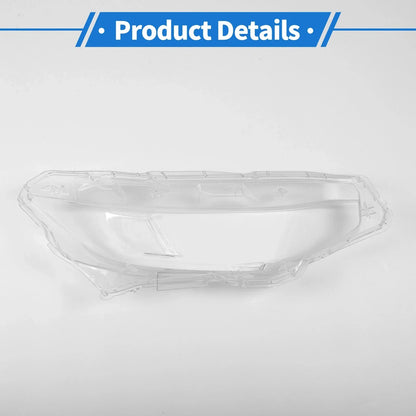 Car Front Left Headlight Lens Cover for Honda Civic (2016-2018)