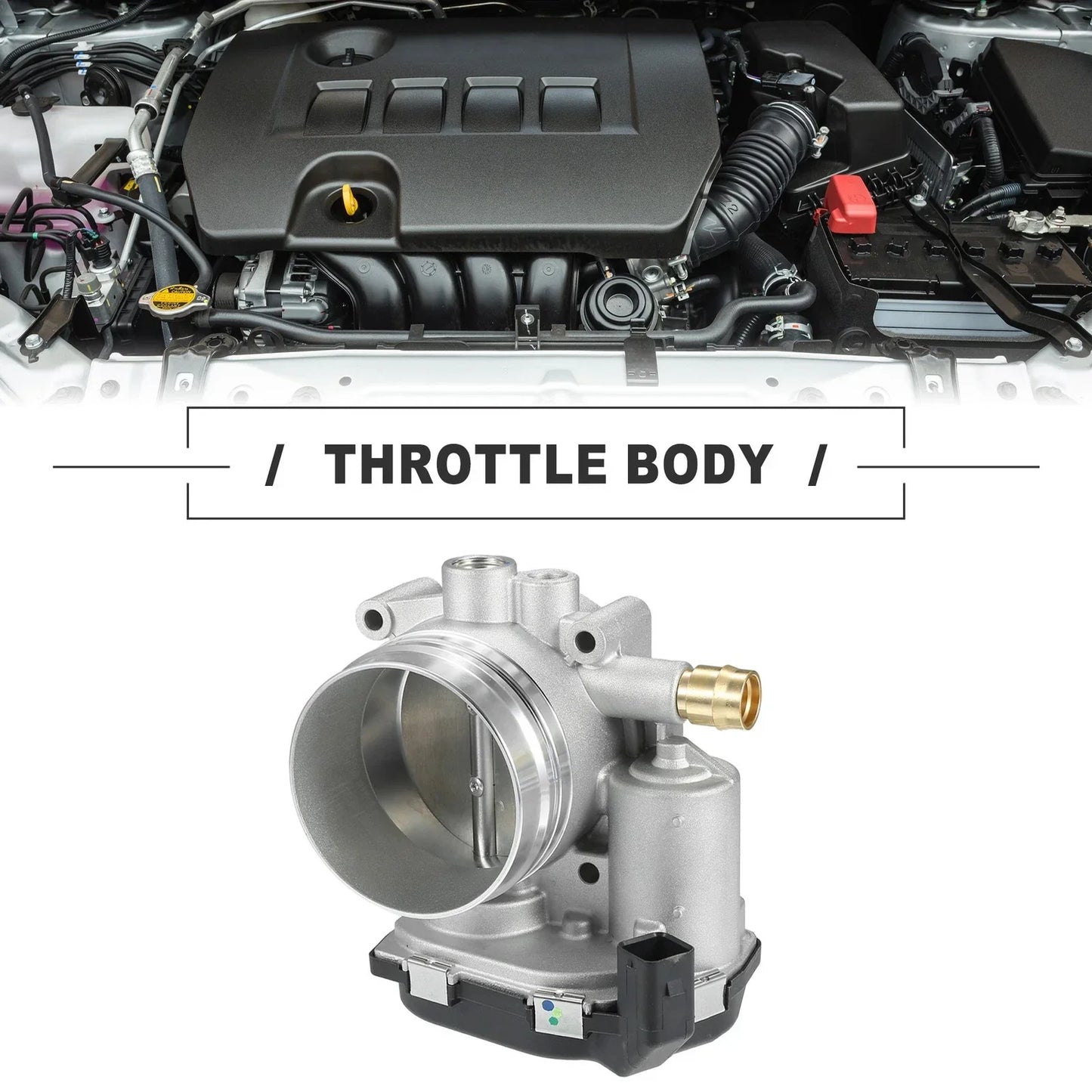 Throttle Body Actuator for BMW 135i 3.0L L6 Gas (2011-2013)