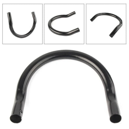 175mm Rear Seat Hoop Loop Frame for Cafe Racer Black