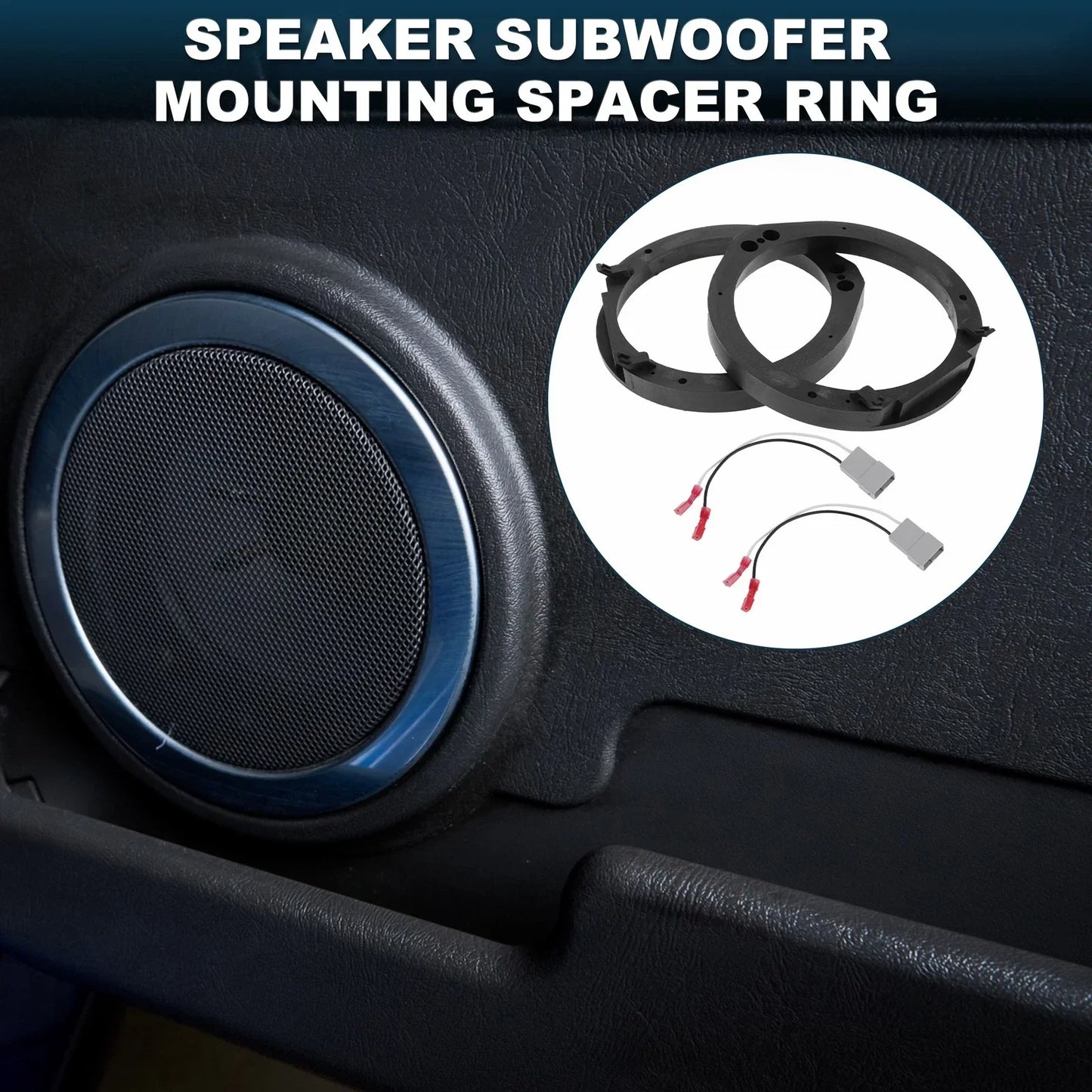 Speaker Spacer Ring Adapter for Honda Civic 2006-2011 (2 x Set)