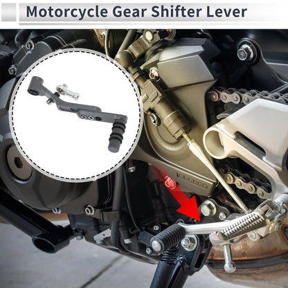 Motorcycle Gear Shifter Lever for Honda CBR650R 2019-2022 Titanium Tone