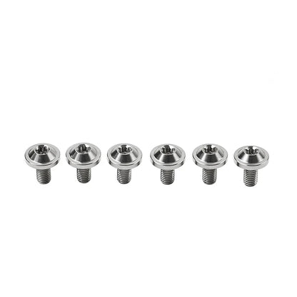 6 x M6x15mm Alloy Torx Head Screws for Titan Motorcycle Bike