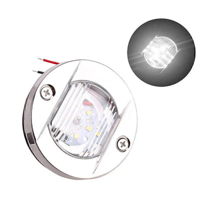 LED Stainless Steel Transom Boat Navigation Anchor Stern Light 12V