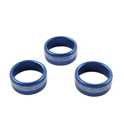 AC Climate Control Knob Ring Covers for Subaru Forester XV Crosstrek WRX STi (2011-2021)