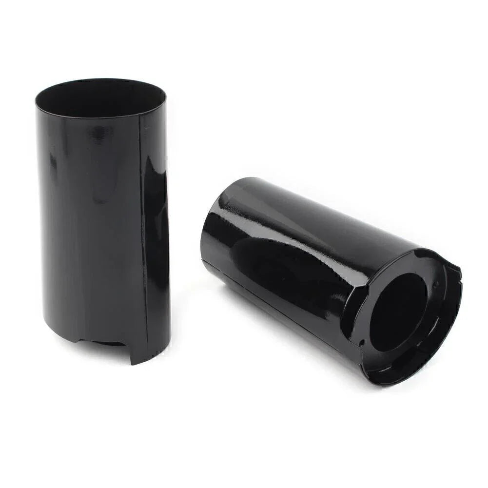 Black Fork Slider Covers for Harley Touring Electra Street Tri Glide (2014+)