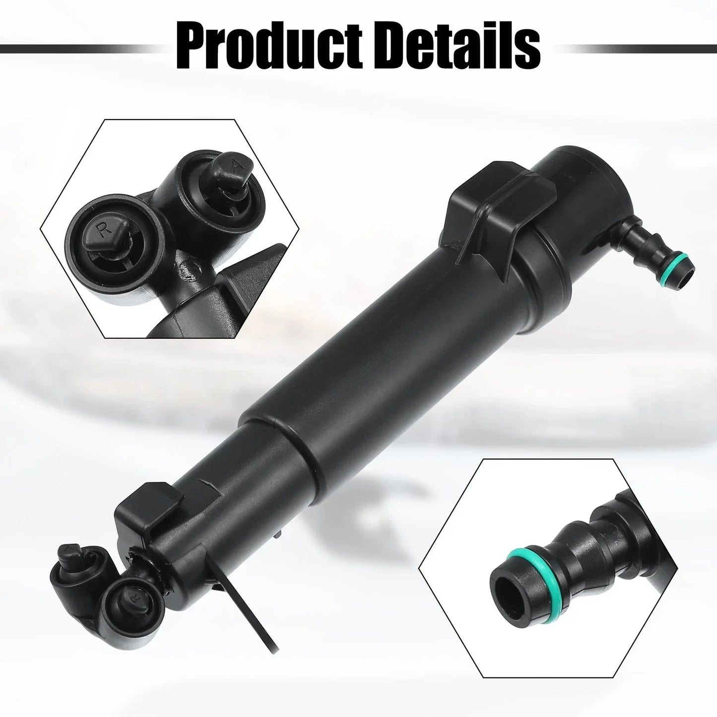 Front Left Headlight Washer Nozzle for Mercedes-Benz E 320 (2003-2007)