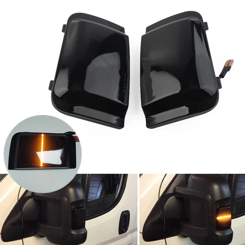 LED Rearview Mirror Turn Signal Light for Peugeot, Fiat, Ram (2015-2023)