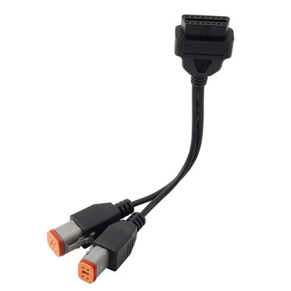 6 Pin 4 Pin OBD2 Adapter Cable Diagnostic Scanner for Harley Motorcycle