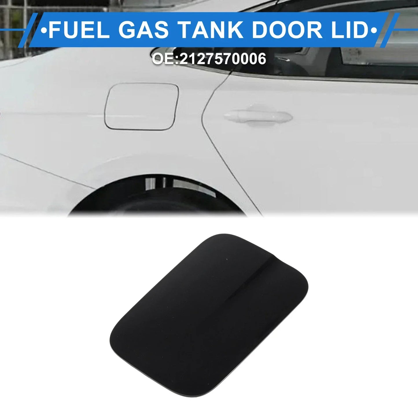 Fuel Tank Door Cap for Mercedes-Benz W212 Gas Tank Flap (2010-2016)
