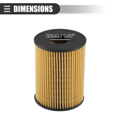 Engine Oil Filter & Gasket Set for Hyundai Sonata Sedan 4-Door (2020-2023)