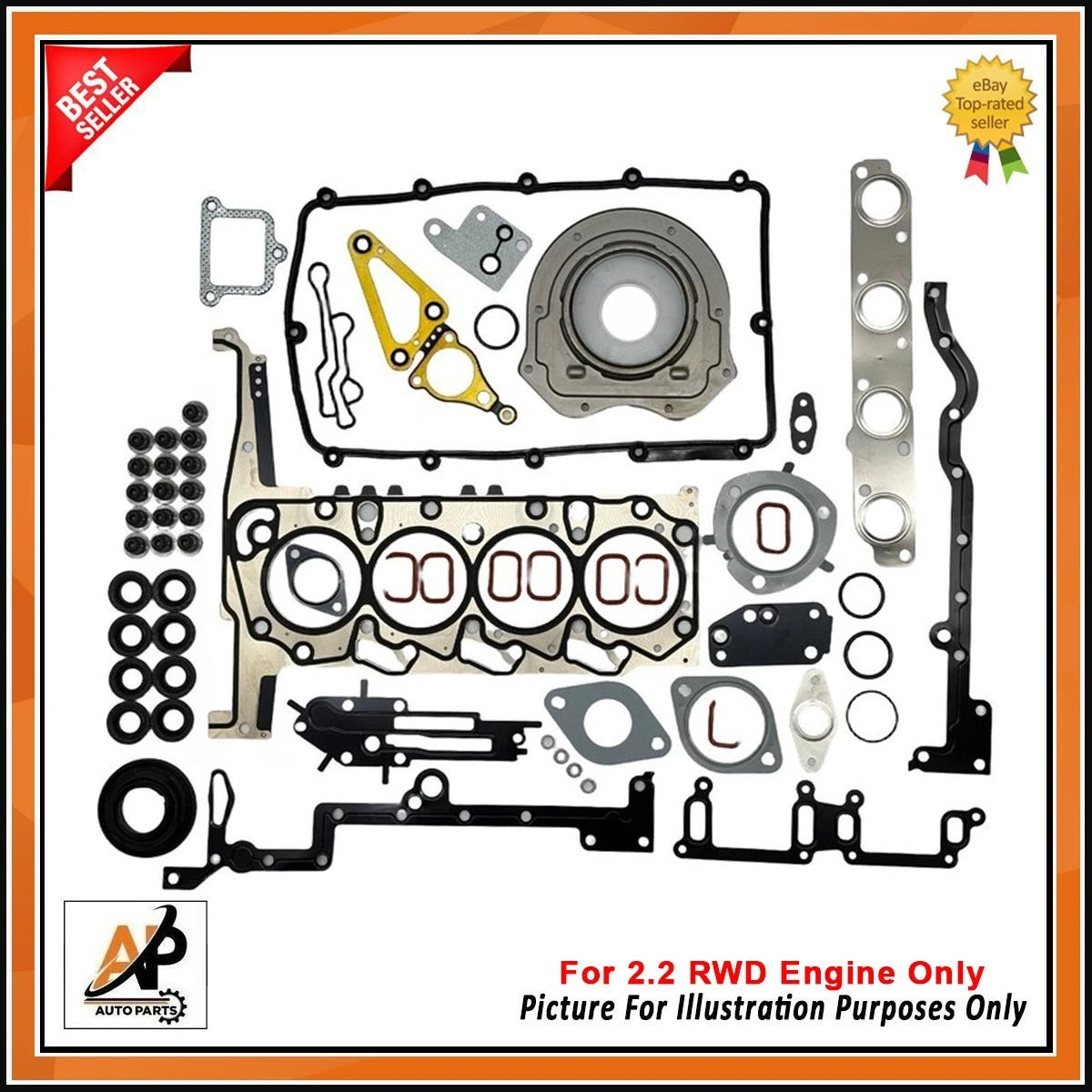 Engine Gasket Set Replacement for Ford Transit Ranger 2.2 TDCI (2006–2016)