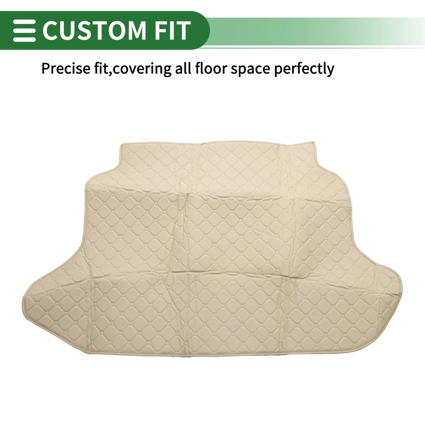Cargo Liner Rear Trunk Mat for Honda CR-V 2002-2006 3D Circular Pattern Beige