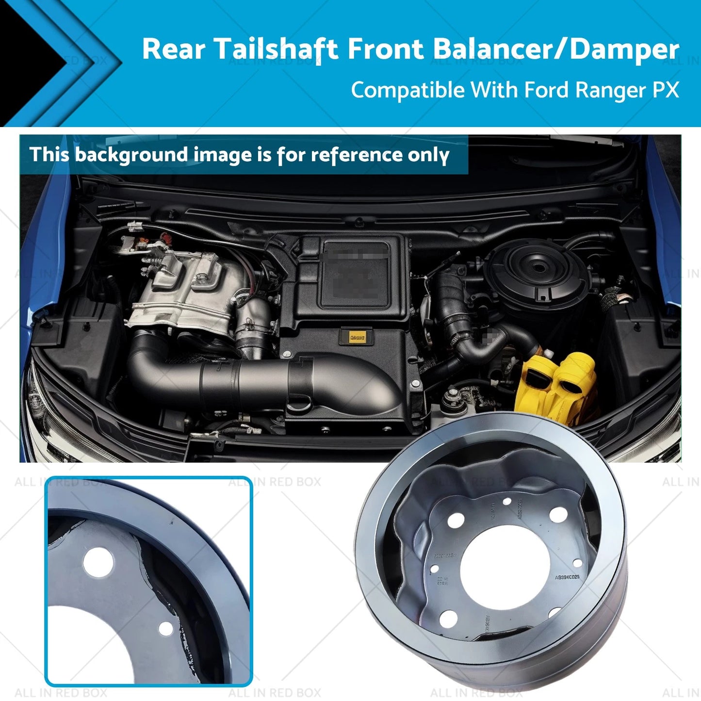 Rear Tailshaft Balancer for Ford Ranger PX (2011-2021)
