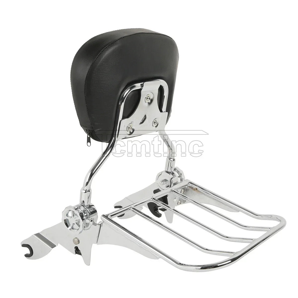Backrest Sissy Bar Luggage Rack for Harley Touring Street Glide (2009-2025)