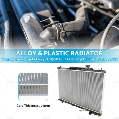 Radiator for Toyota Tarago ACR30R 2.4L 2AZ-FE 4Cyl Petrol (2000-2005)
