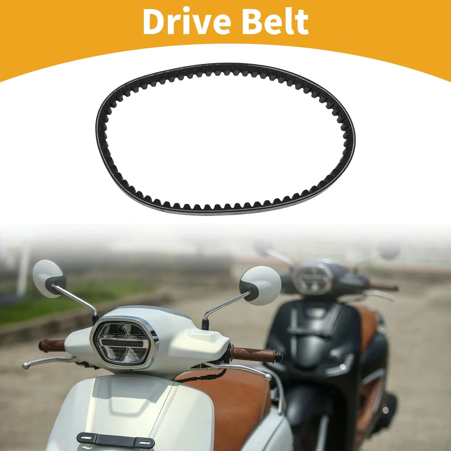 Drive Belt V-Belt for Honda Dio 50cc AF18E/ZX-Shadow (2000-2023)