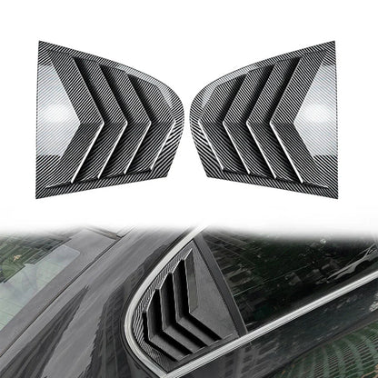 Rear Window Shutter Louver Cover Trim for BMW 5 Series E60 E61 (2004-2010)