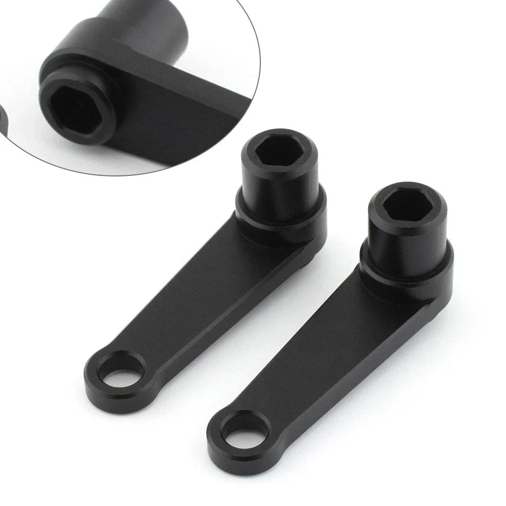 Black Windshield Fairing Bracket for BMW K1600B K1600GTL R1200RT (2011-2023)