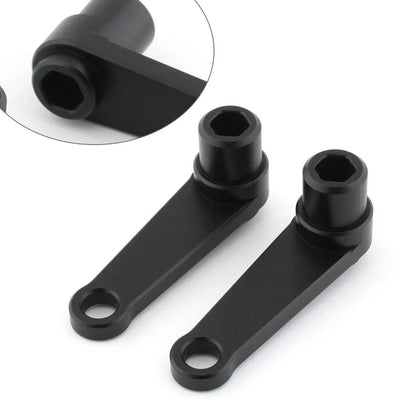 Black Windshield Fairing Bracket for BMW K1600B K1600GTL R1200RT (2011-2023)