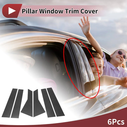6 Pcs Door Pillar Window Trim for Mercedes-Benz B-Class (2012-2019)