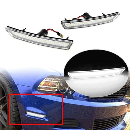 LED Front Side Marker Shell + Light for Ford Mustang (2010-2014)