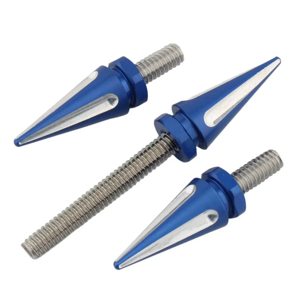 3 x Windshield Trim Screws for Harley Electra Glide 2014-2023 Blue