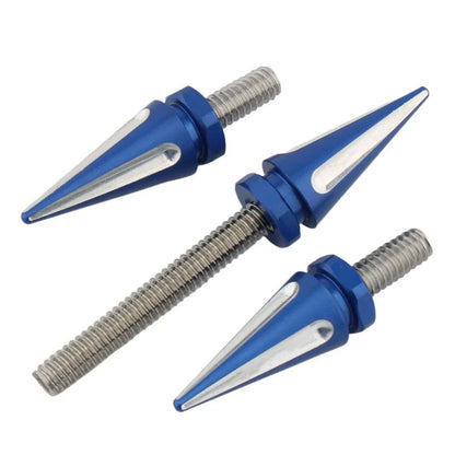3 x Windshield Trim Screws for Harley Electra Glide 2014-2023 Blue