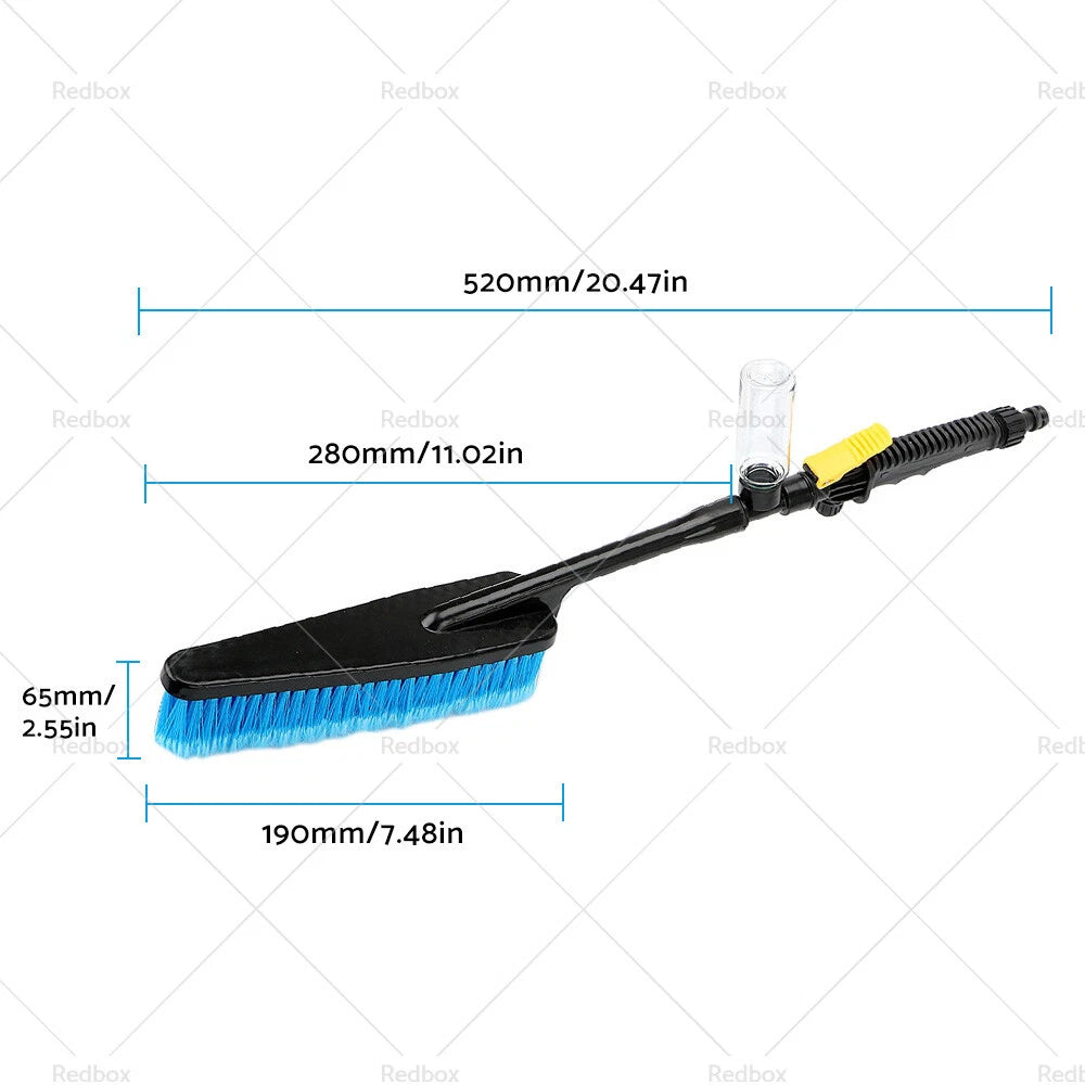 Car Cleaning Wash Brush Tool Long Handle Foam Bottle for Various Models