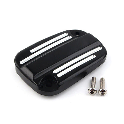Front Stripe Brake Master Cylinder Cover for Harley Touring (2008-2013)