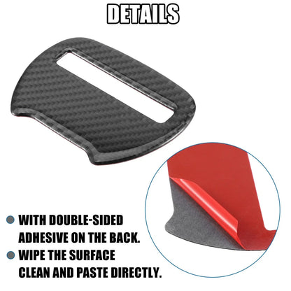 Steering Wheel Cover Trim for Dodge Challenger Carbon Fiber Pattern (2015-2023)
