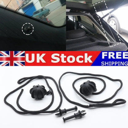 Rear Parcel Shelf String Strap Rope Replacement Kit for VW Polo MK5 MK6 (2010–2017)