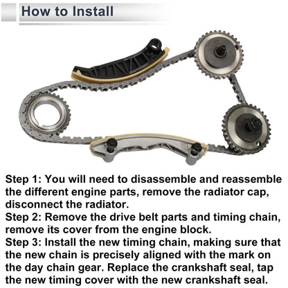 Timing Chain Kit for Chevrolet, Cadillac, Buick (2010-2015)